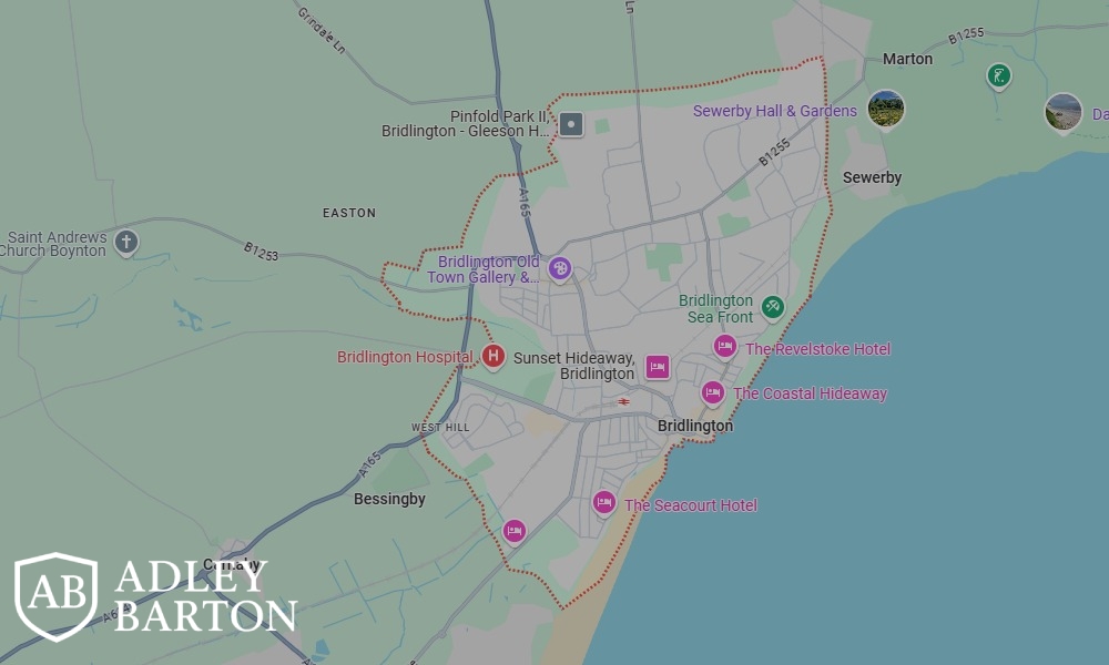 Areas of Bridlington our Tracing Agents cover