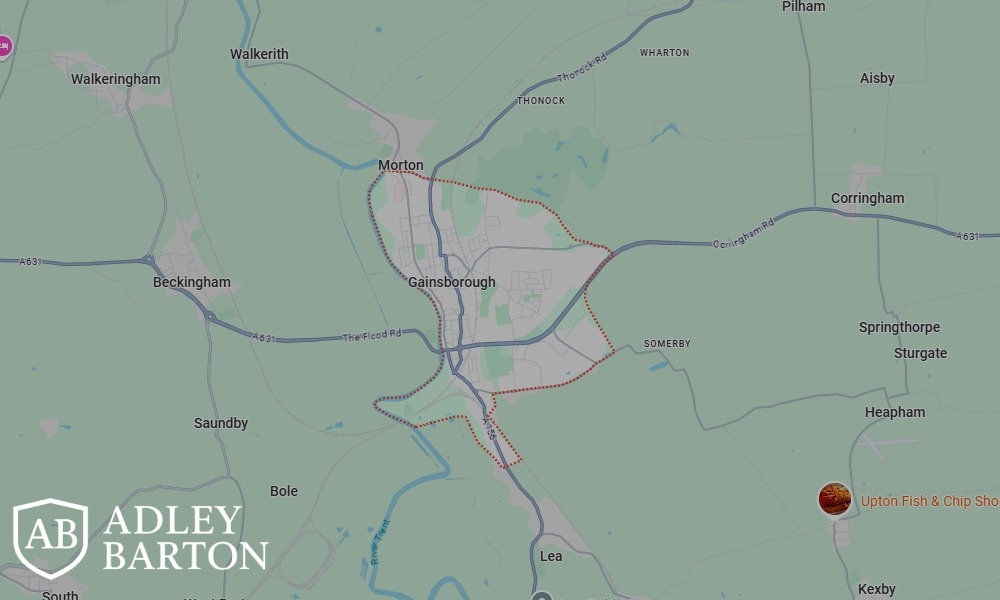 Areas of Gainsborough our Tracing Agents cover