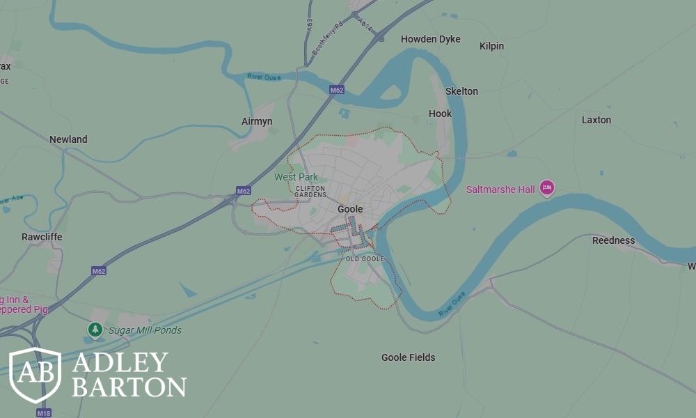 Areas of Goole our Tracing Agents cover